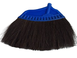 Natural ijuk fiber brooms from Indonesia